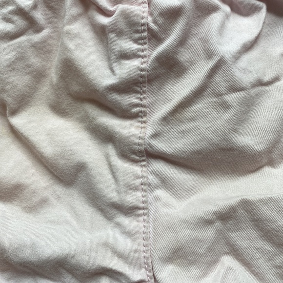 2t girls light pink chino shorts and gray pineapple tank top. - Picture 6 of 10